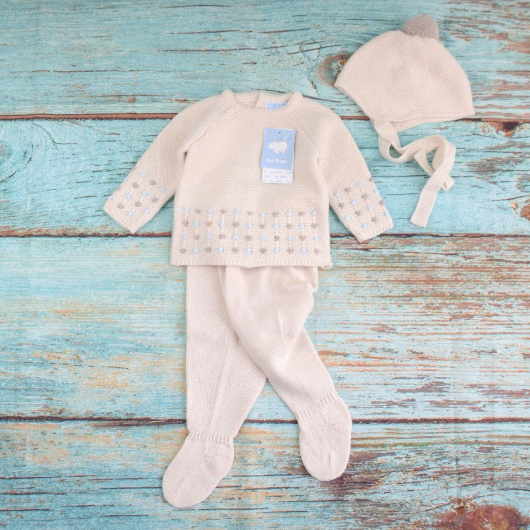 Sutileza - Tutina spezzata e cappellino