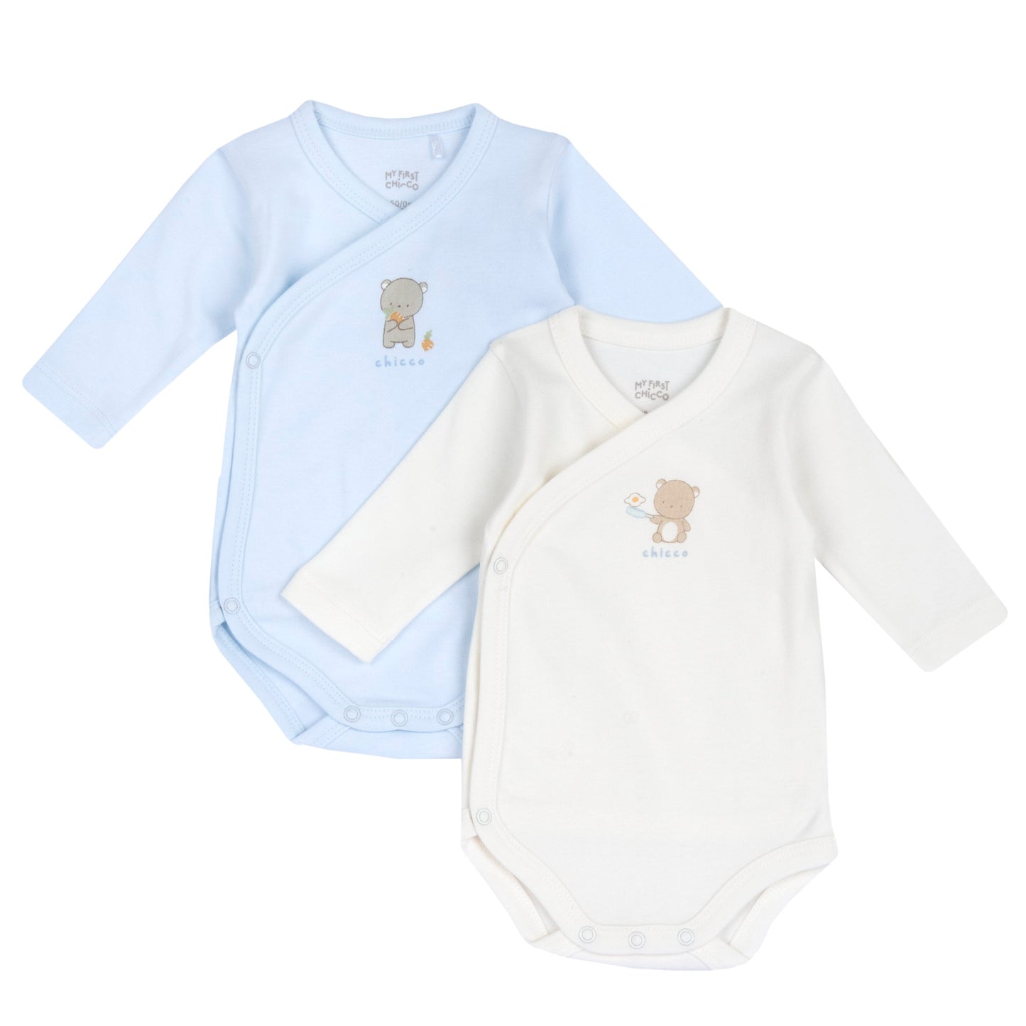 Unisex- CUCCIOLO - Set 2 Body M/L (VARIE FANTASIE)