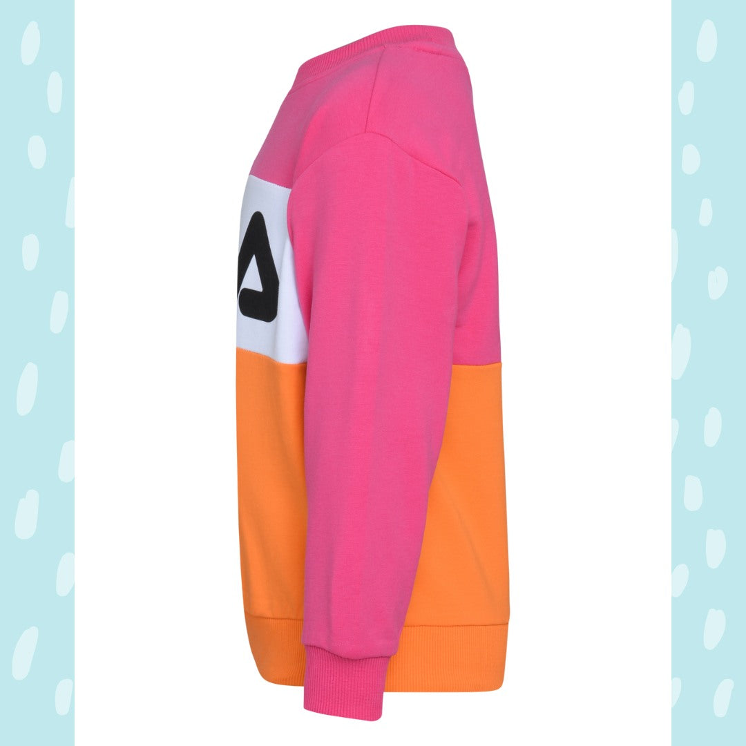 BREBEL - felpa blocked logo classico (2 COLORI)