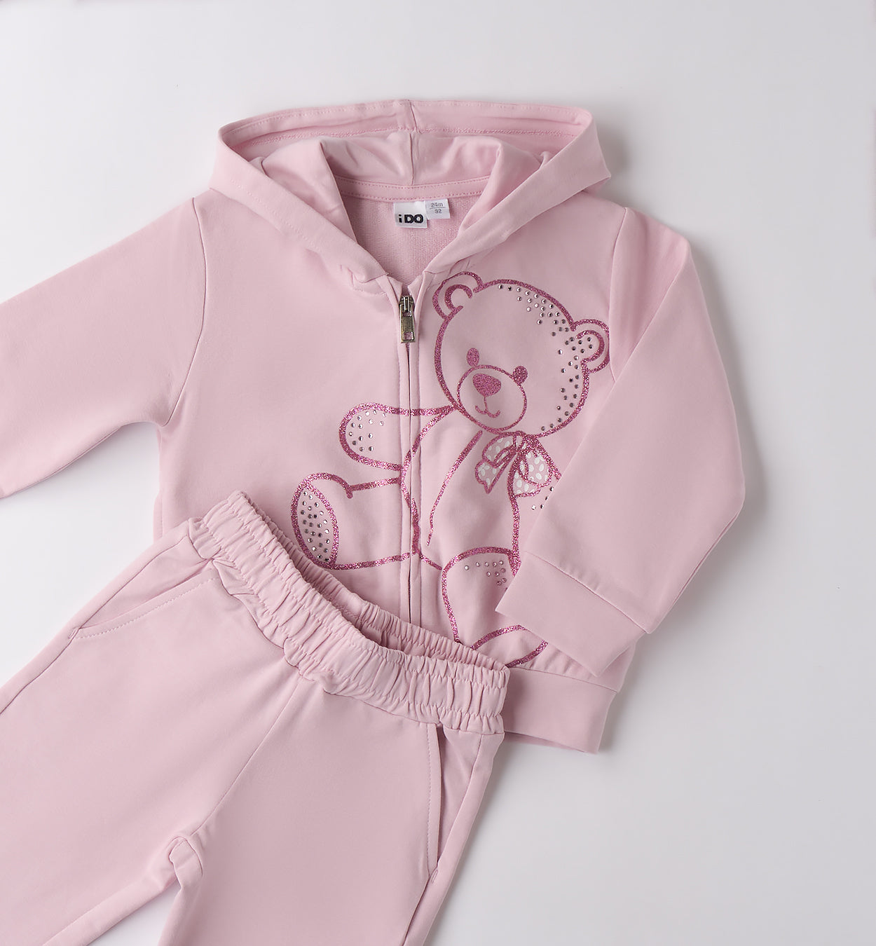POSITIVE VIBES - Completo Felpa c/cappuccio e zip + Pantalone Tuta