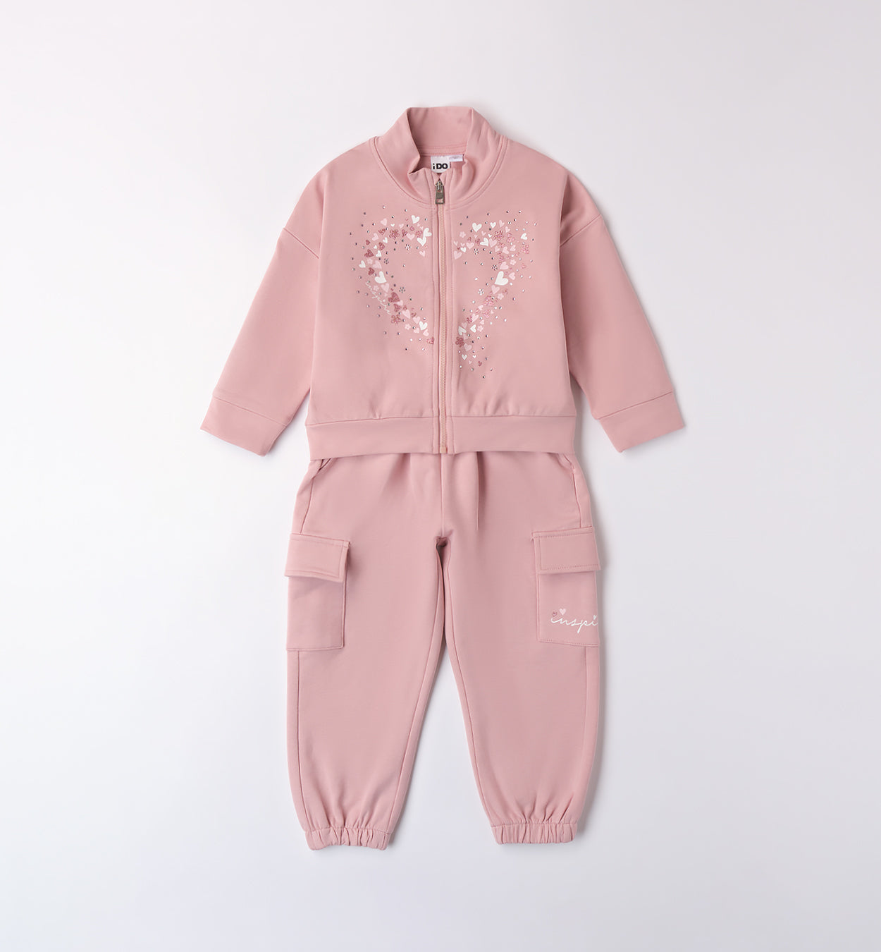 LOVELY GIRL - Tuta Felpa+Pantalone Tuta
