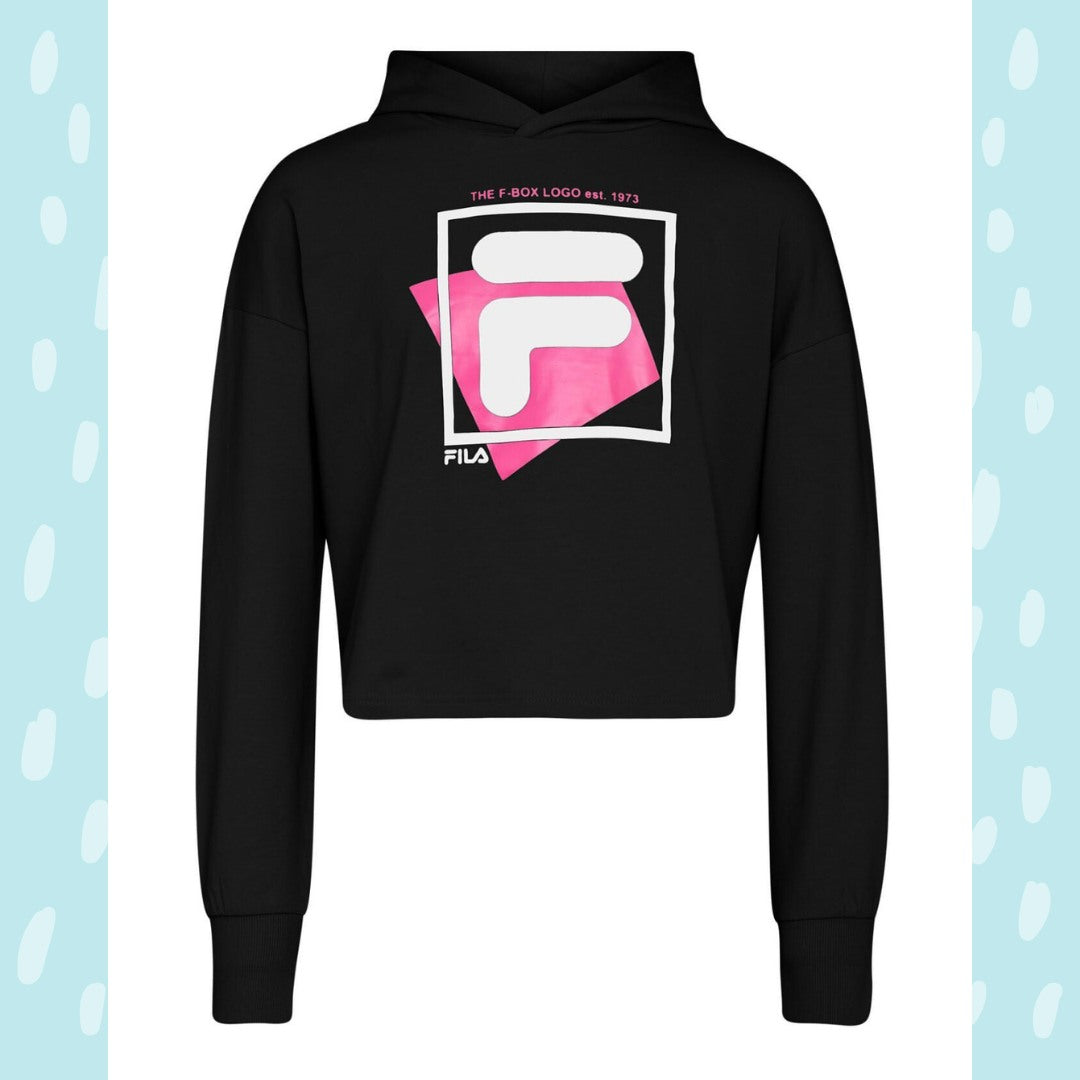 BIBERTAL- felpa cropped con cappuccio (2COLORI)