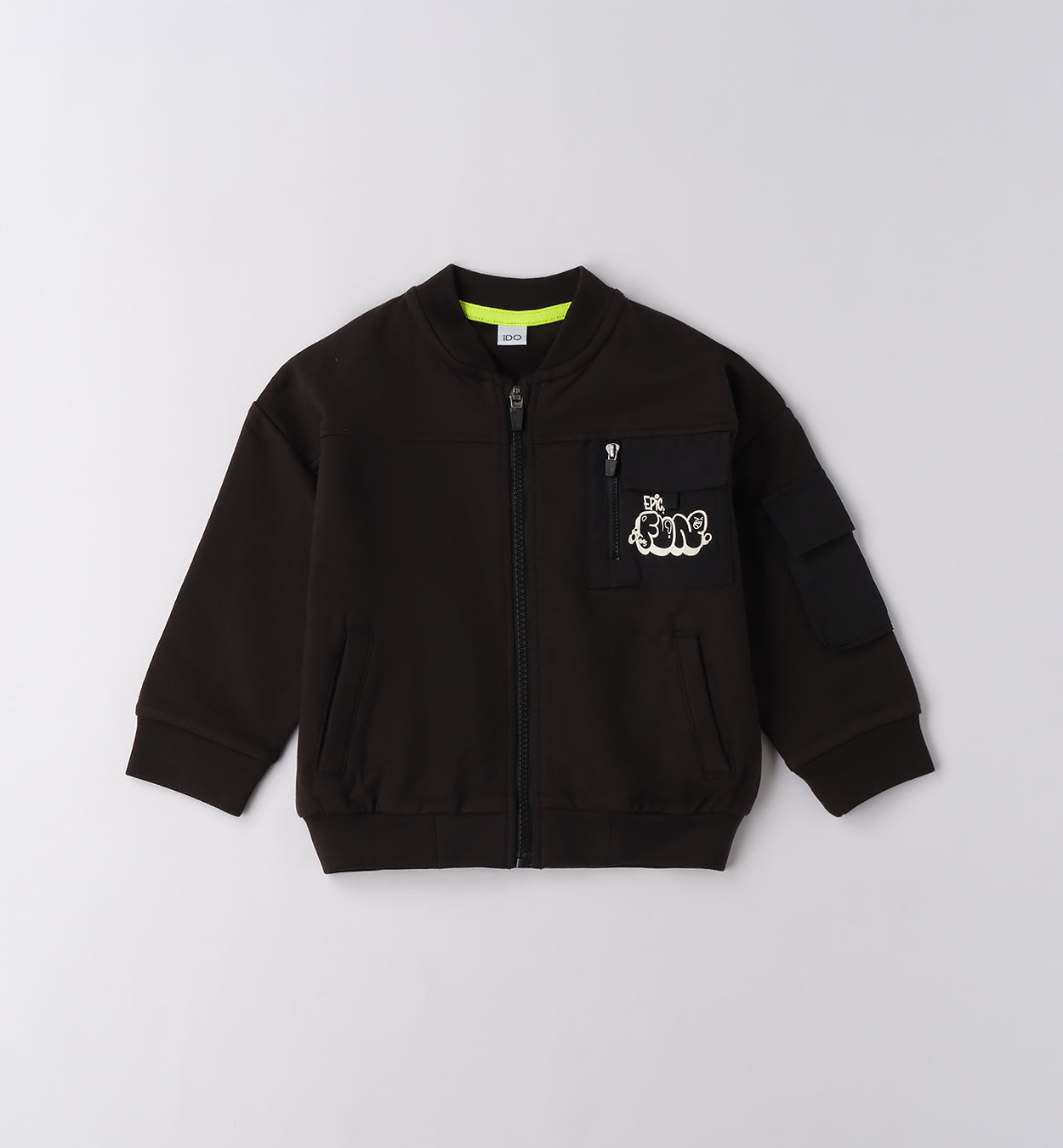 HOORAY - Felpa c/zip