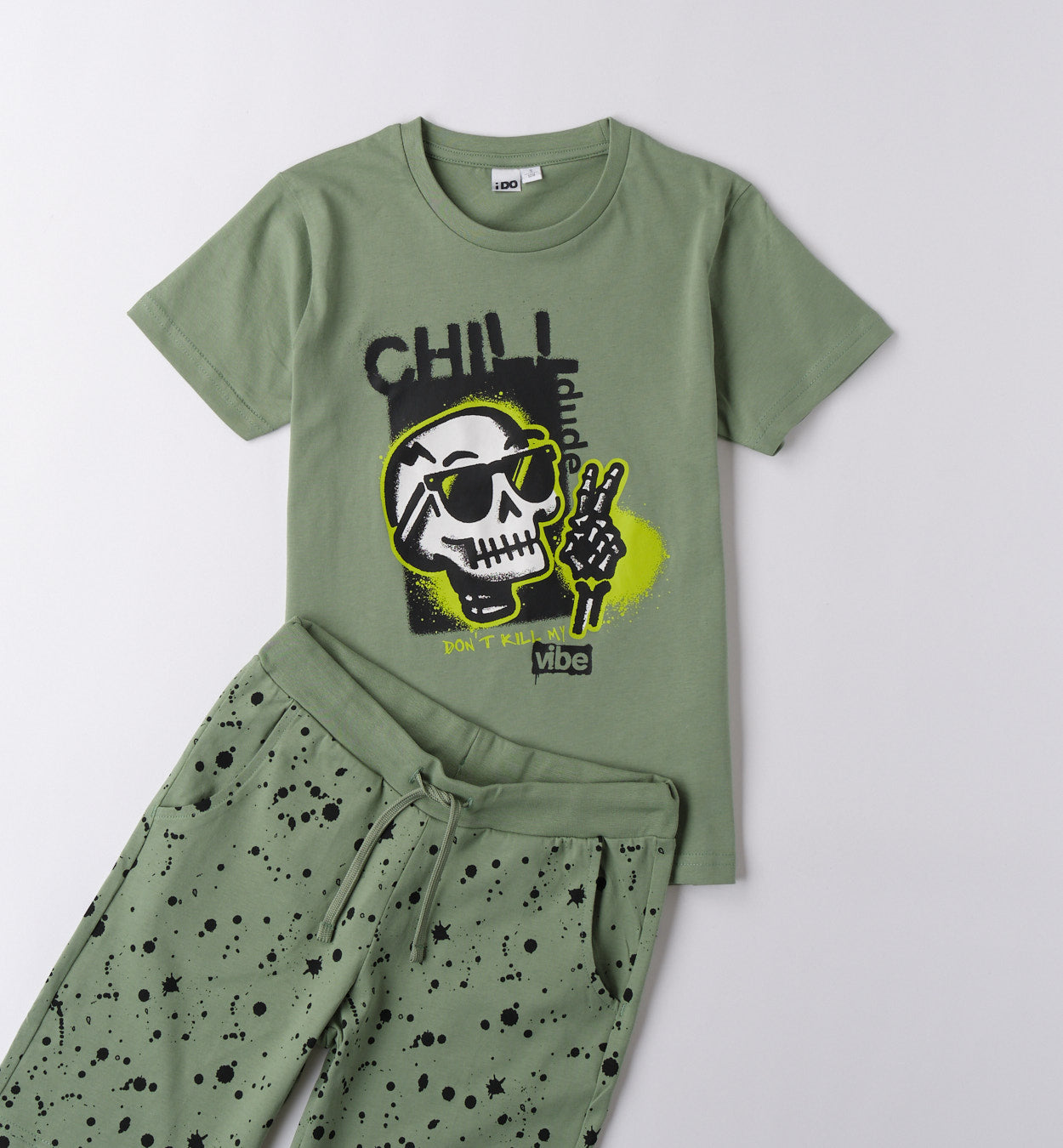 NO BAD VIBEZ - Completo T-Shirt+Pantaloncino