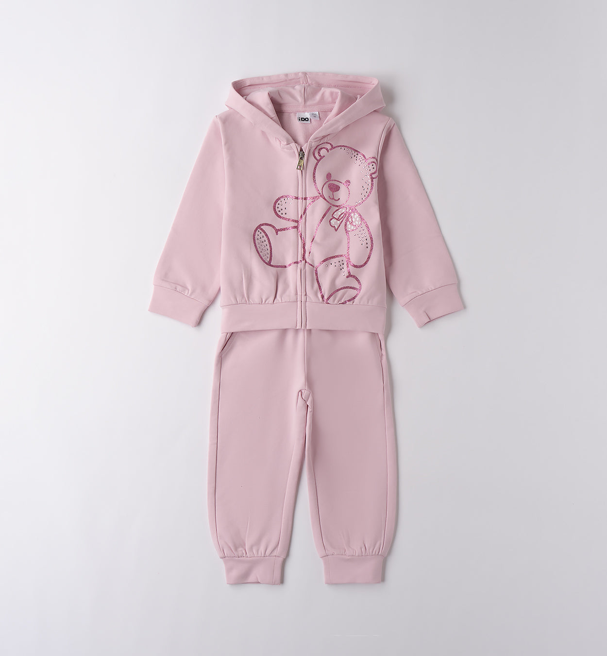 POSITIVE VIBES - Completo Felpa c/cappuccio e zip + Pantalone Tuta