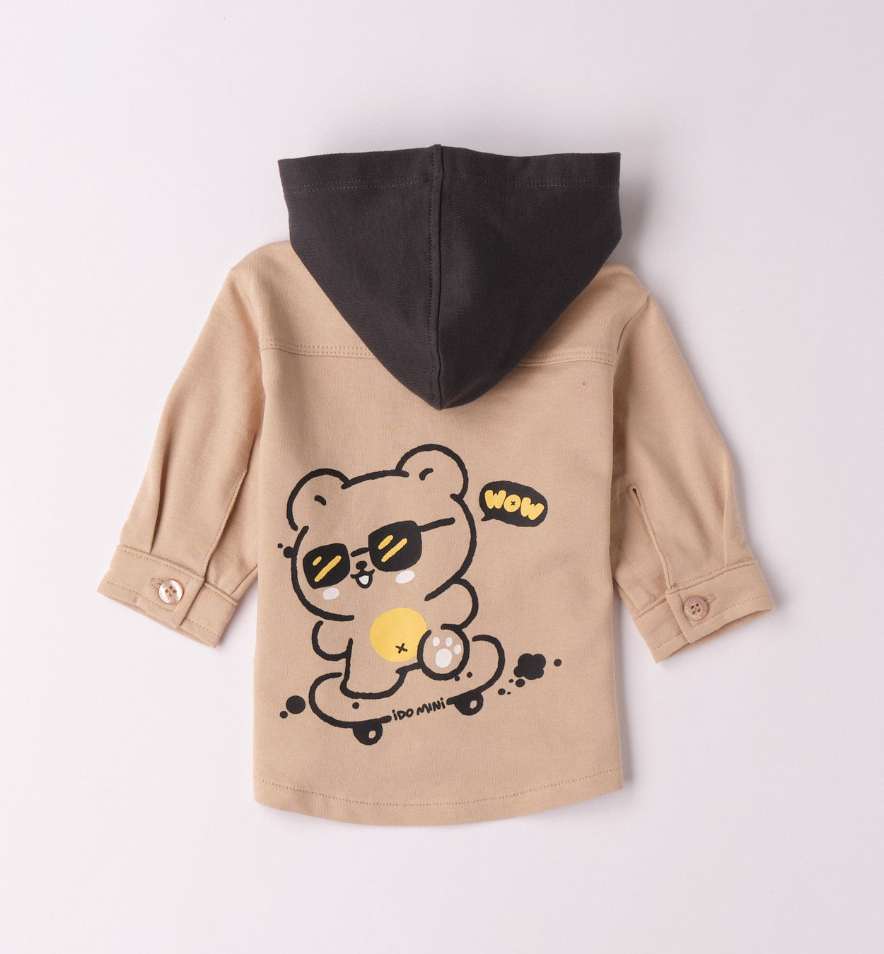 TEDDY CREW - camicia c/cappuccio