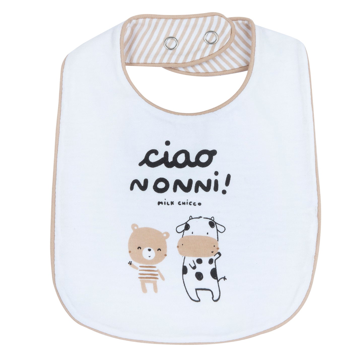 Unisex- MILK CHICCO - Bavetta (VARIE FANTASIE)