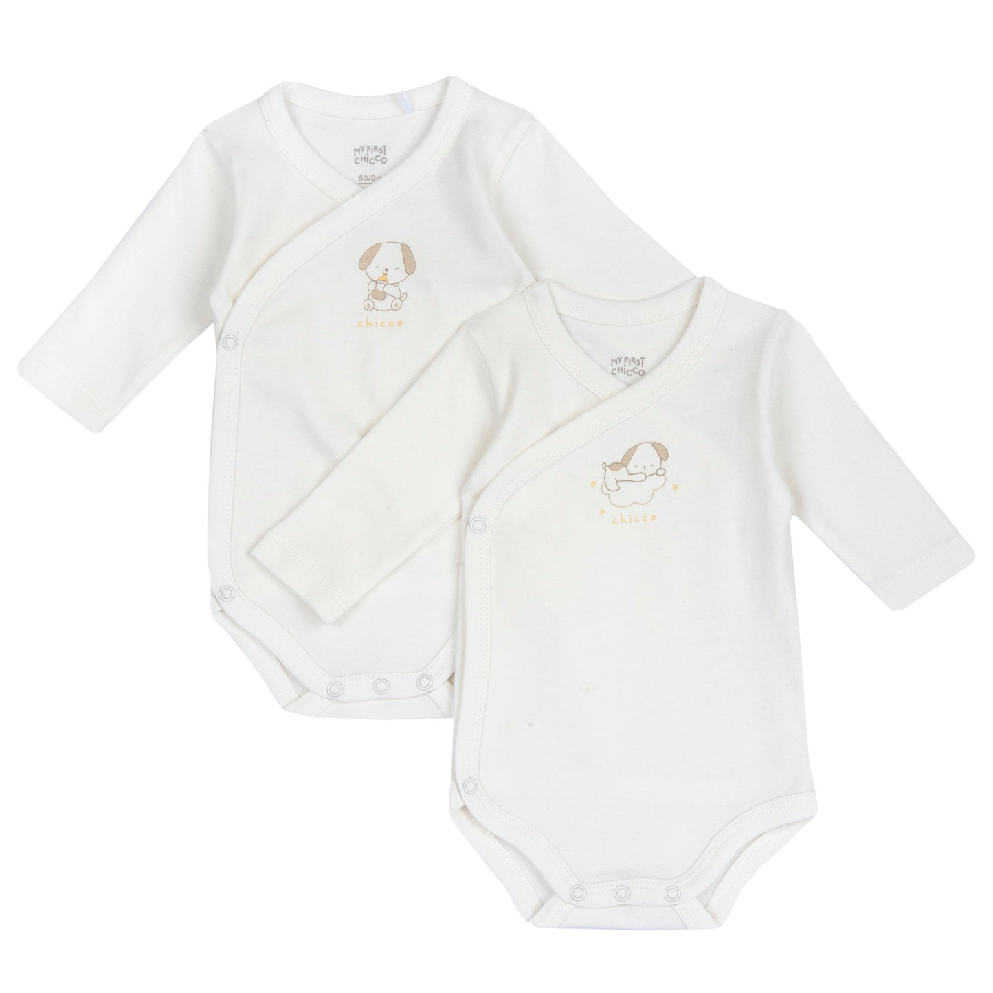 Unisex- CUCCIOLO - Set 2 Body M/L (VARIE FANTASIE)
