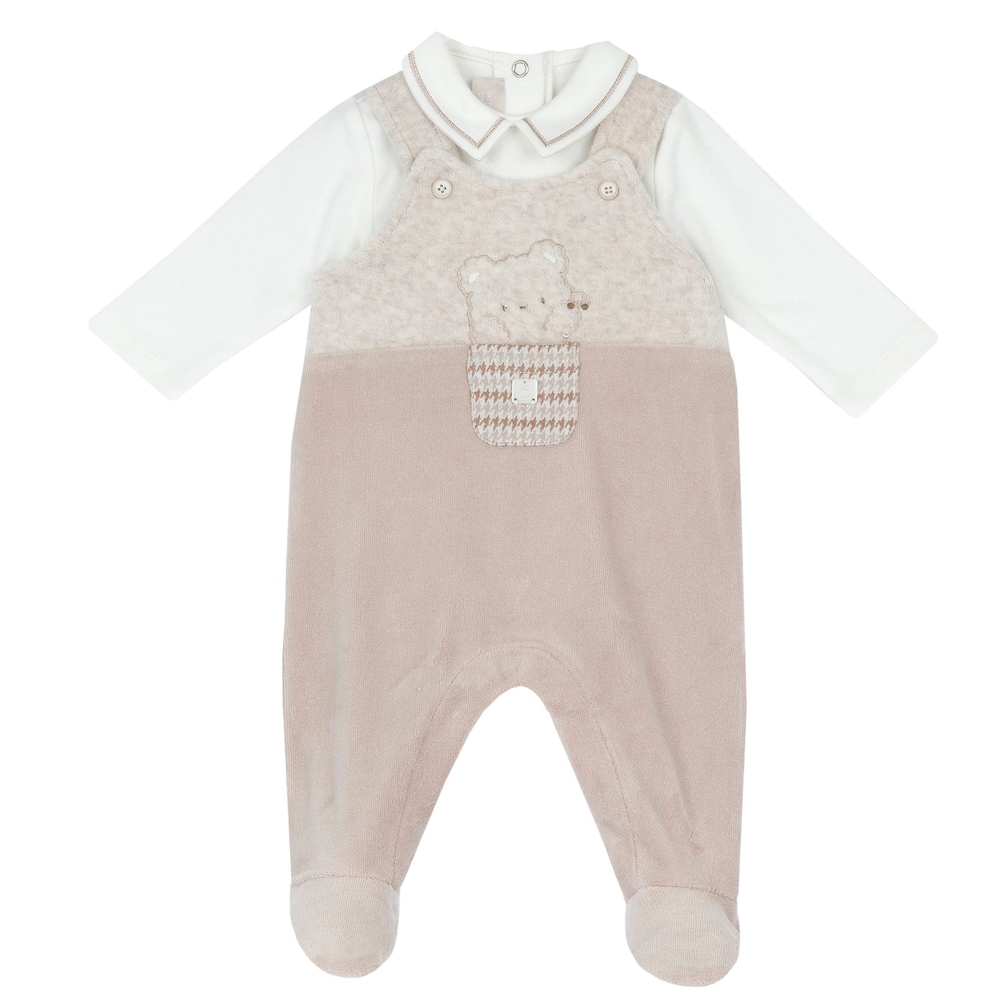 MY FIRST CHICCO - Set 2 pz Body+Salopette