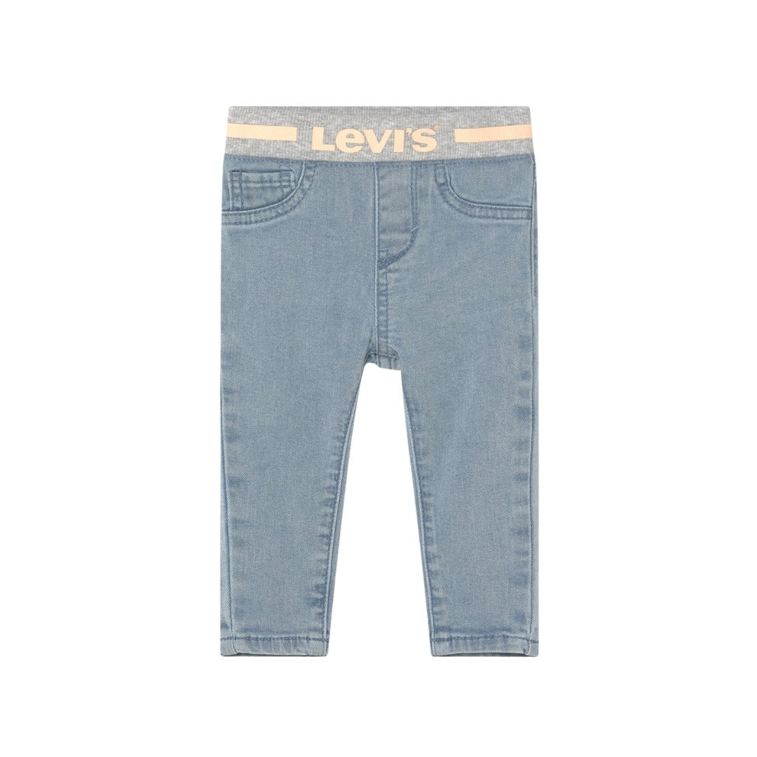 Pull-on skinny jeans