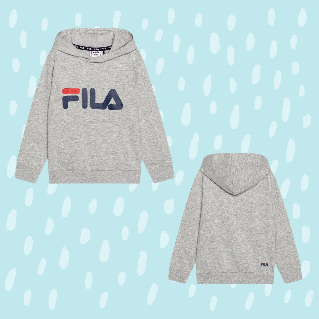 BAJONE - felpa con cappuccio logo classico