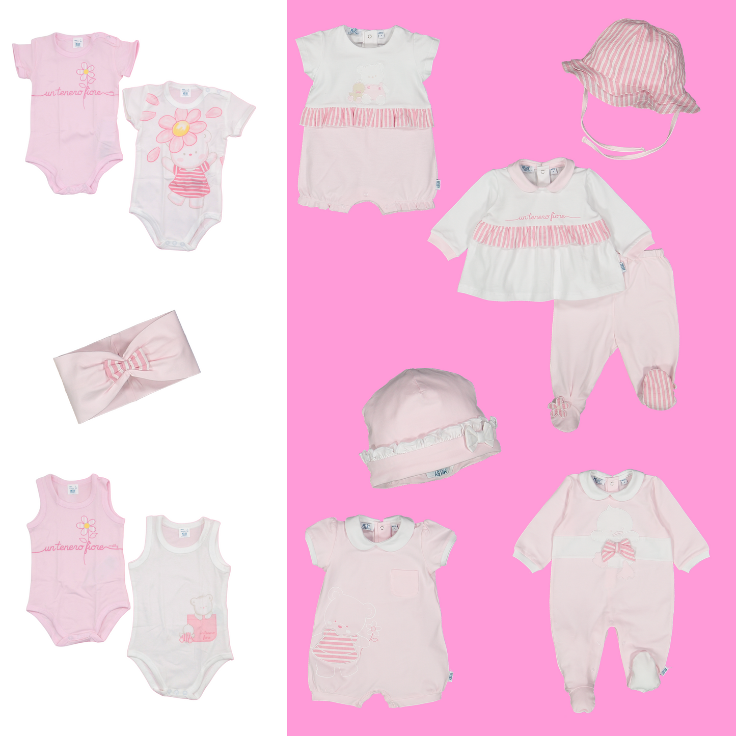 Pagliaccetto 'Un tenero fiore'