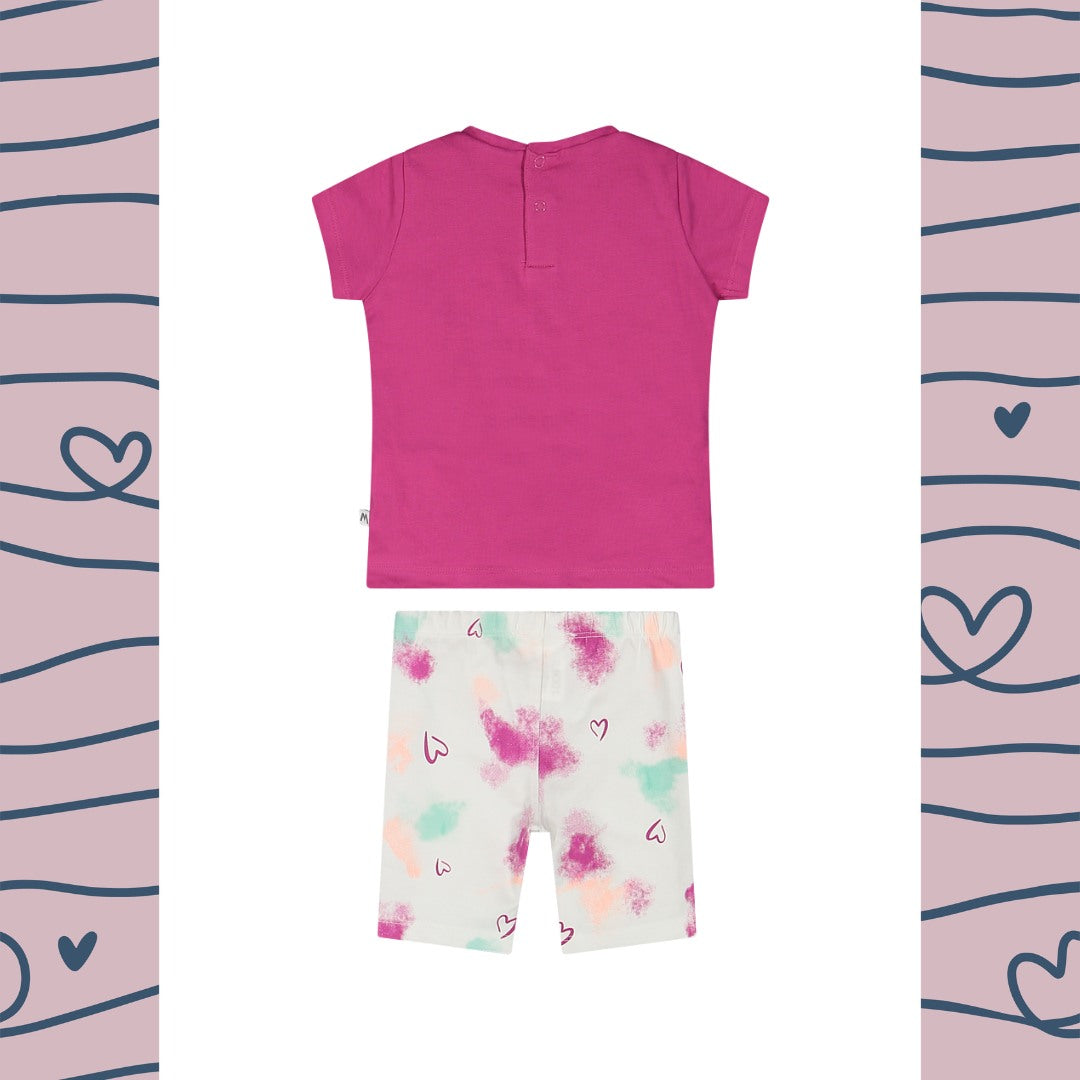 Completi Baby Girl - I Love Rome - Completo T-Shirt e Pantaloncino
