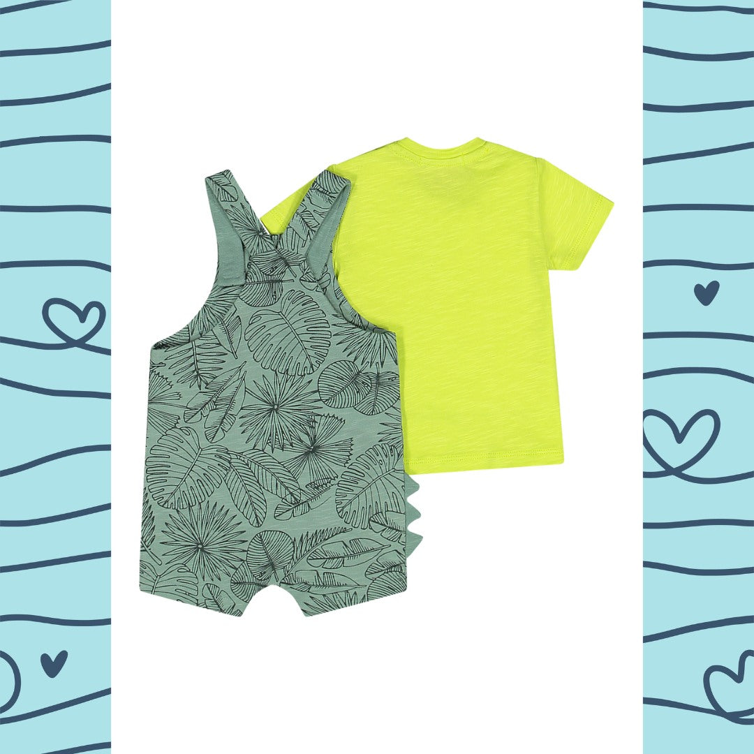 Wild Friends - Completo salopette e t-shirt