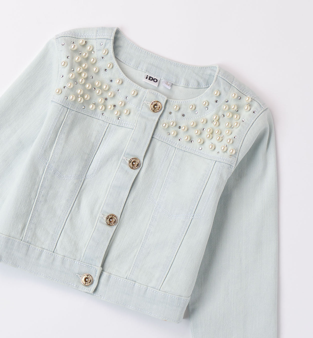 Special Party - Giubbino di Jeans c/perle
