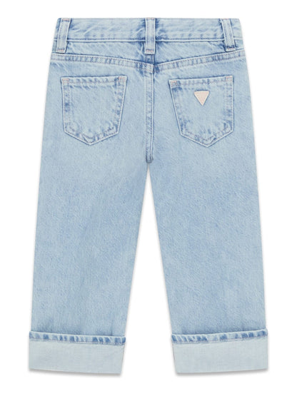 Jeans a Palazzo c/ricamo