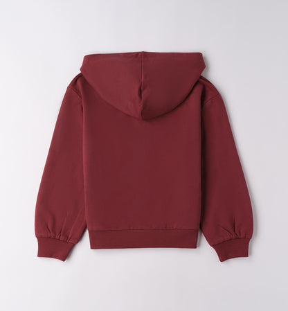 WEST COAST - Felpa c/cappuccio e zip