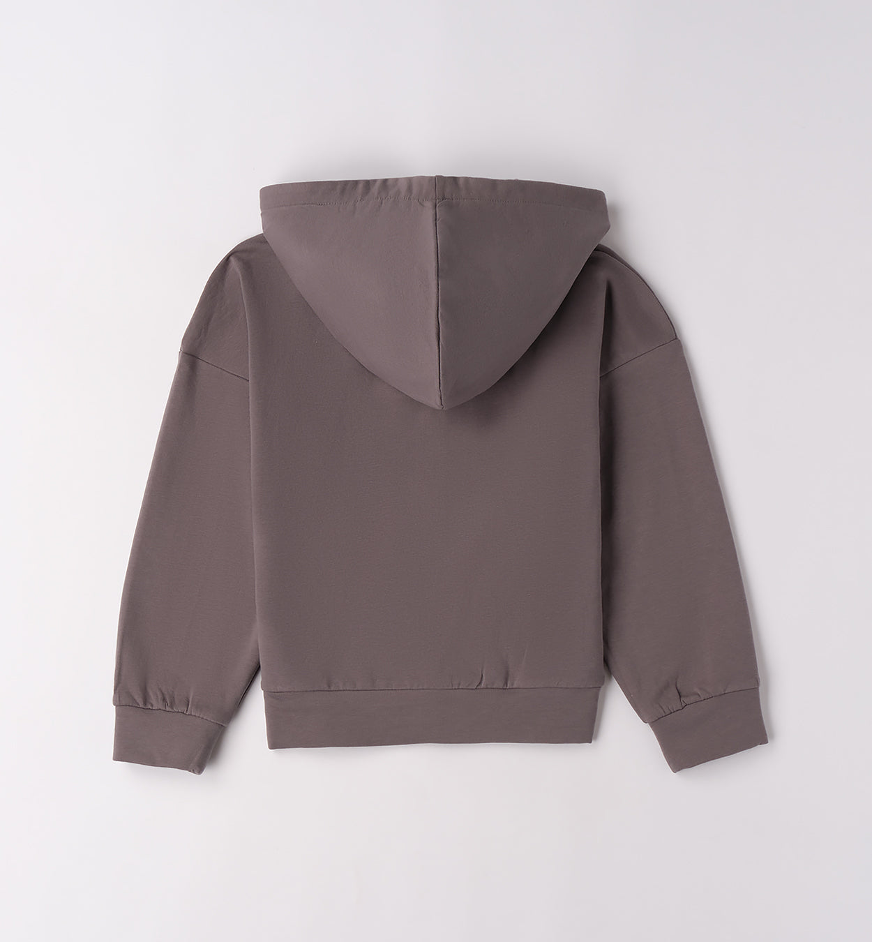 CHOOSE - Felpa c/cappuccio e zip