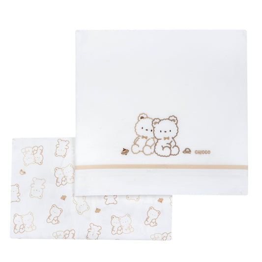 MY FIRST CHICCO - Set 2pz Lenzuola