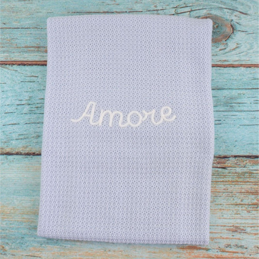 Amore - Copertina con ricamo