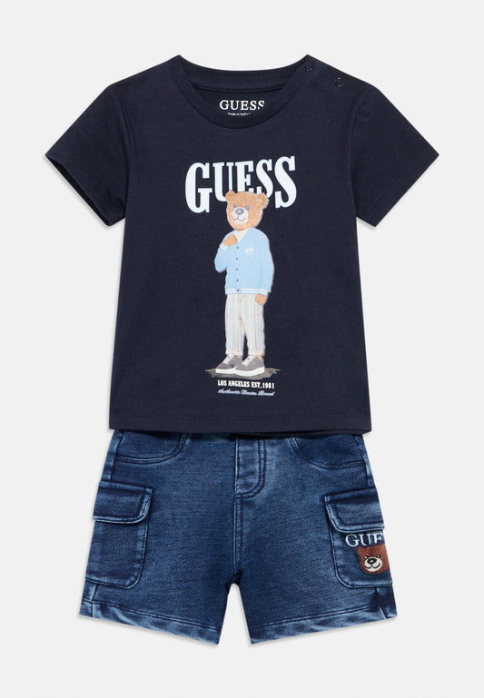 Completo T-Shirt+Pantaloncino Denim