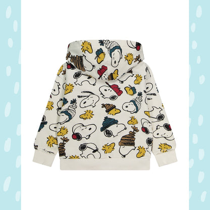 Snoopy boy - Felpa con cappuccio e zip