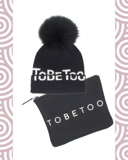FIT - Cappello c/pon pon + Borsa (2COLORI)