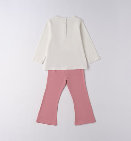 PINK MOOD - Completo Leggings+Maglietta (3-8 ANNI)