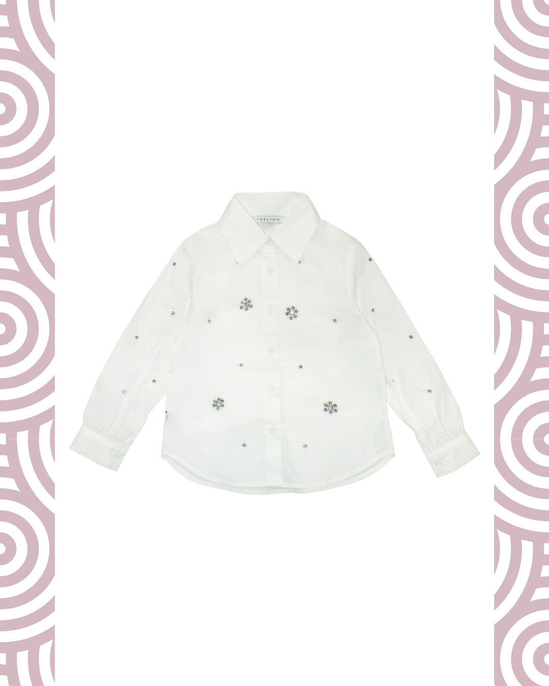 NERO - Camicia c/strass
