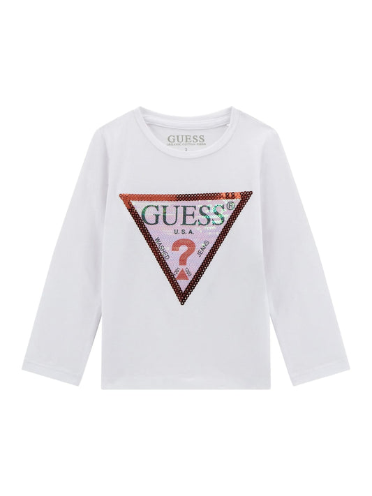 Maglietta Logo Triangolare Pailettes (2 COLORI)