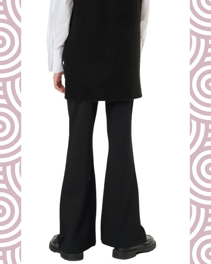 NERO - Pantalone c/strass