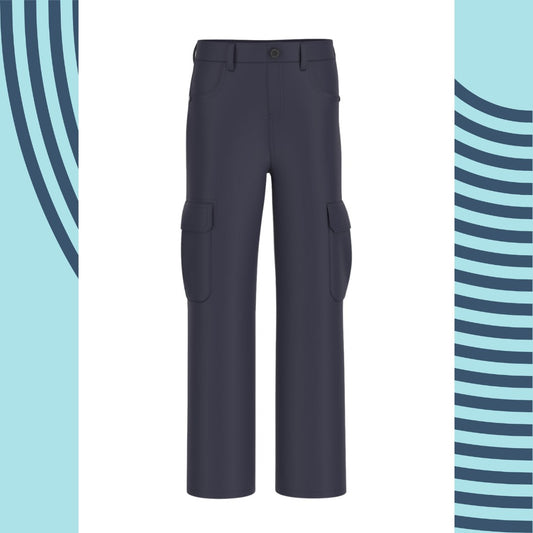 Rigid Denim Oversize Cargo