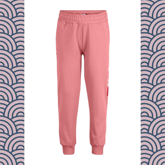 BALBOA- Pantalone Tuta logo classico (Peach Blossom)