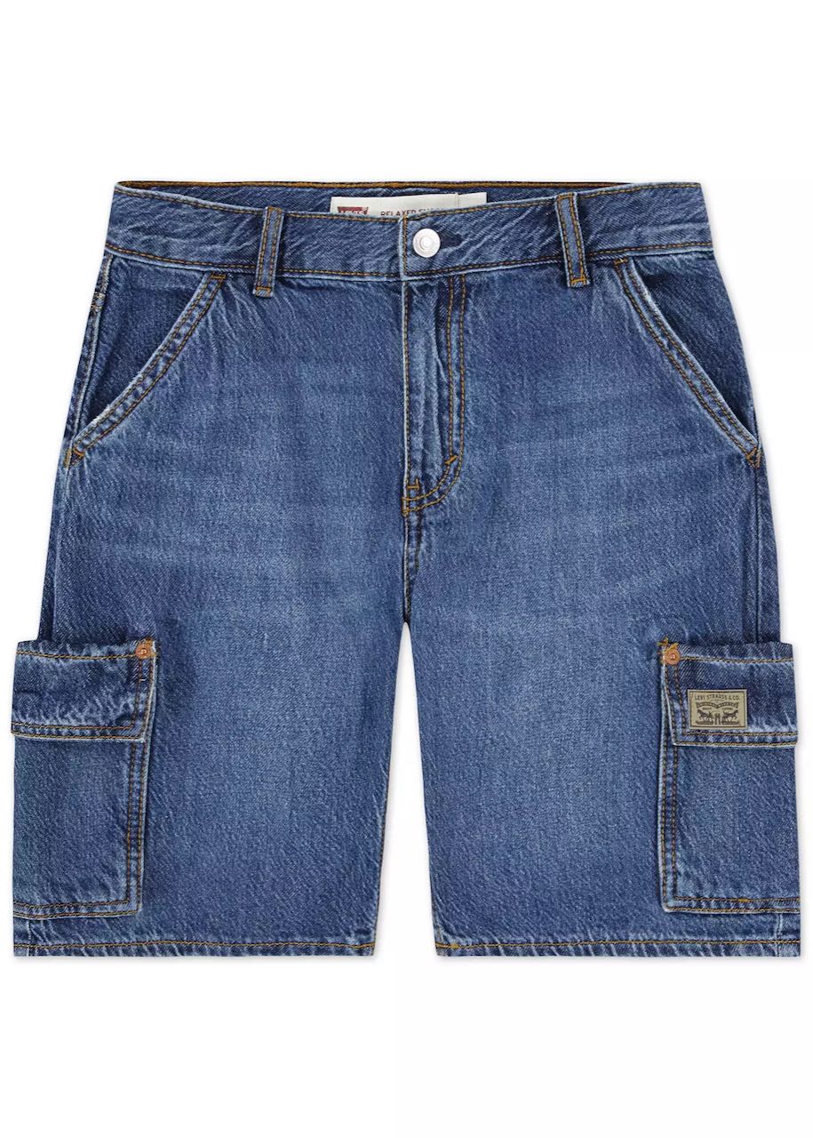 Cargo Denim Shorts (10-16 ANNI)