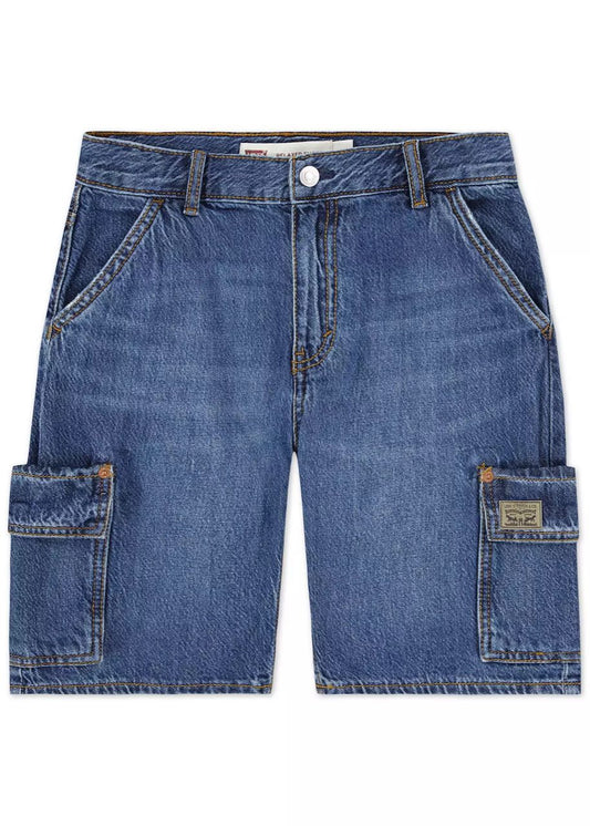 Cargo Denim Shorts (10-16 ANNI)