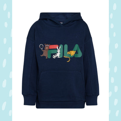 TEMNITZQUELL - felpa con cappuccio logo grafico