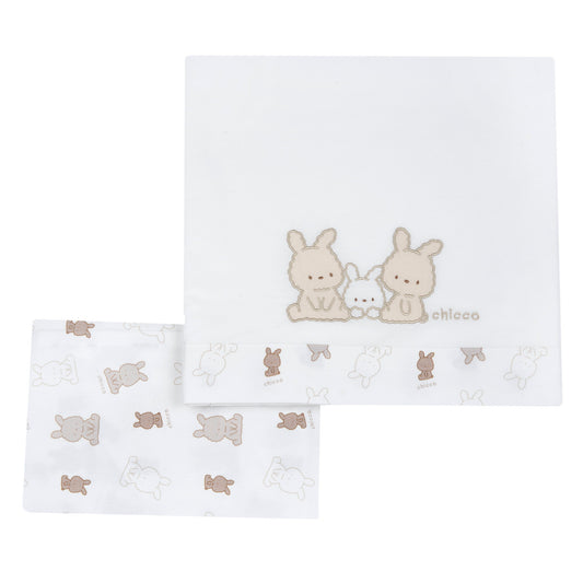 MY FIRST CHICCO - Set 2pz Lenzuola