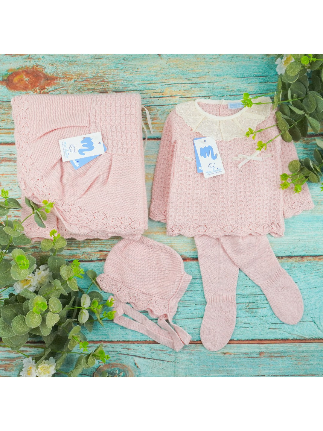 FLEUR VINTAGE - Tutina Spezzata + cuffietta