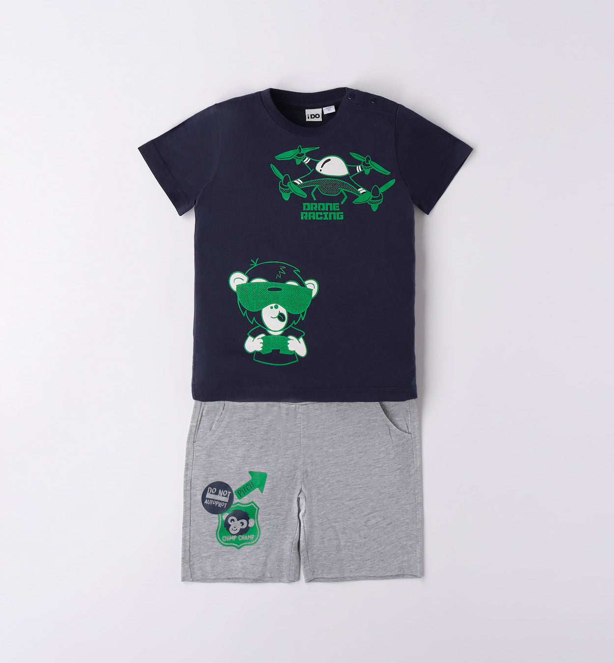 Completo T-Shirt e Pantaloncino (3 COLORI)