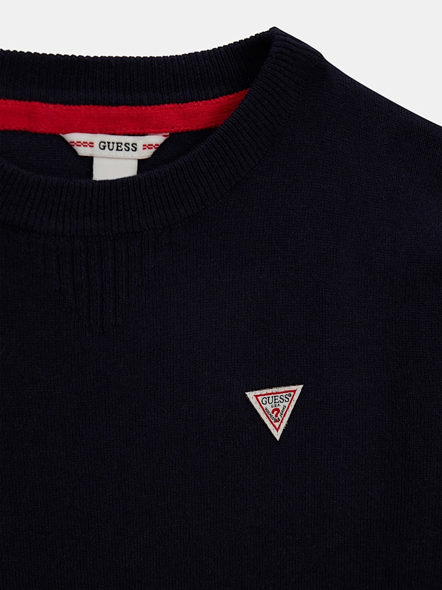 Maglione Etichetta Logo