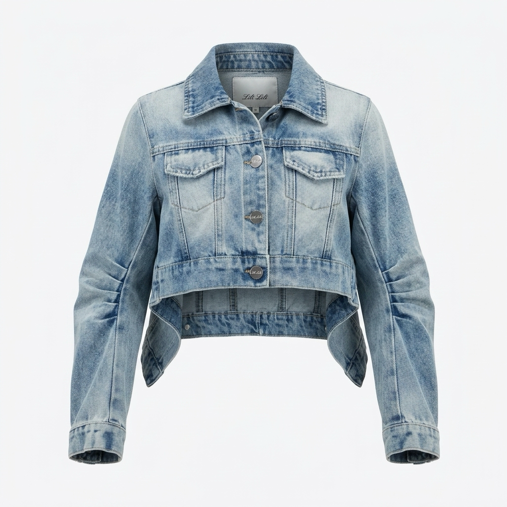 Giubbino jeans girl