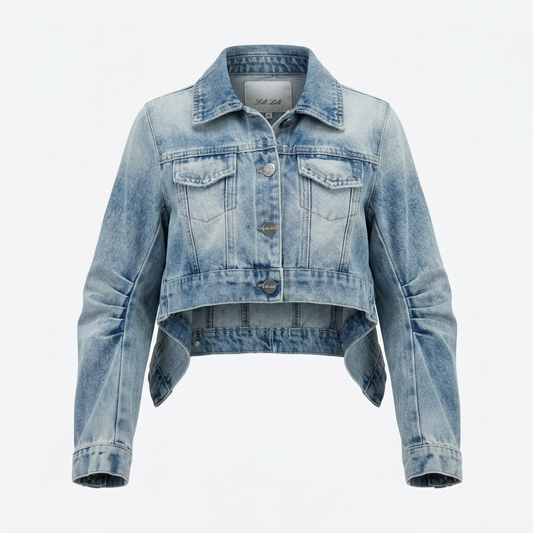 Giubbino jeans girl