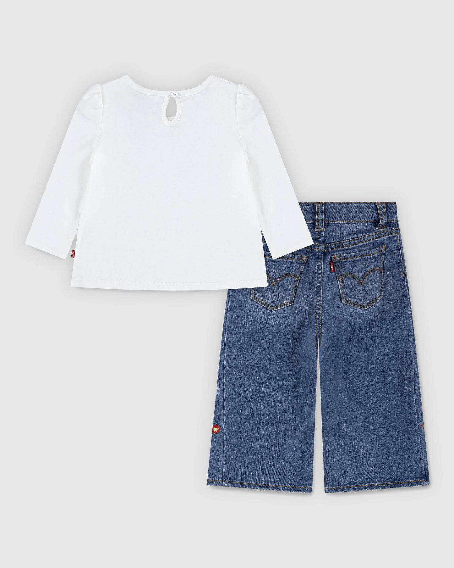 Completo Crochet Top+Denim