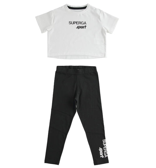 Completo T-Shirt e Leggings