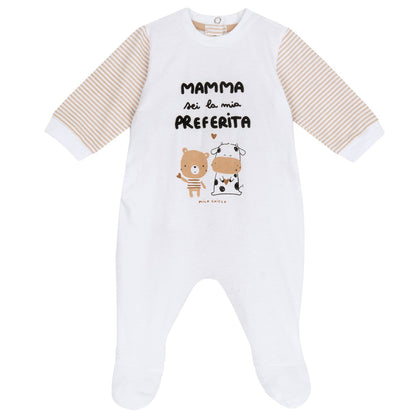 Unisex- MILK CHICCO - Tutina (VARIE FANTASIE)
