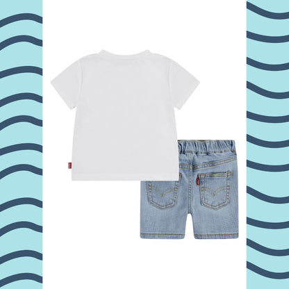 Sailing - Set T-shirt 3D grafica+Short Jeans