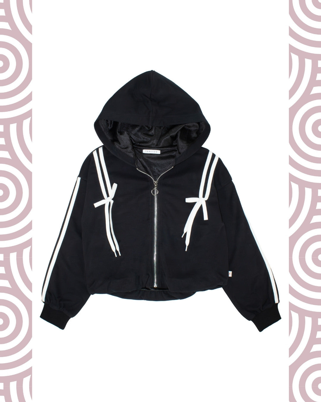 FIT - Felpa c/cappuccio e zip