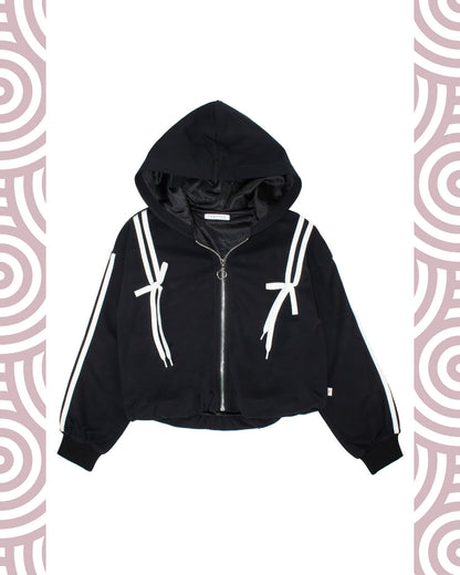 FIT - Felpa c/cappuccio e zip