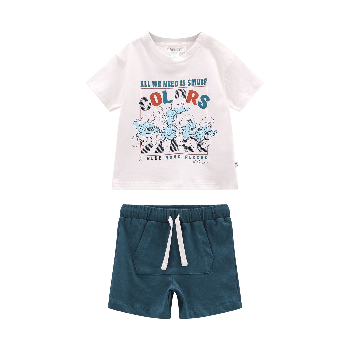 COMPLETI BABY BOY - Completo Puffi