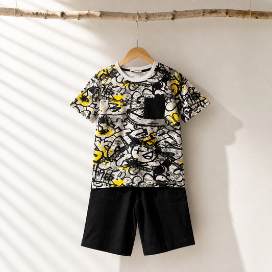 Completo t-shirt e pantaloncino